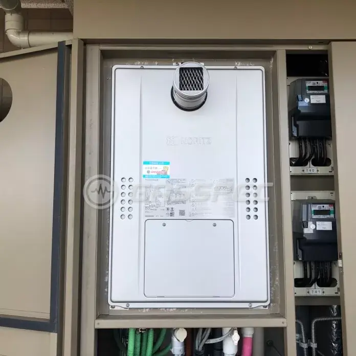 交換後の暖房熱源機（ノーリツ GTH-C2470AW3H-T BL）