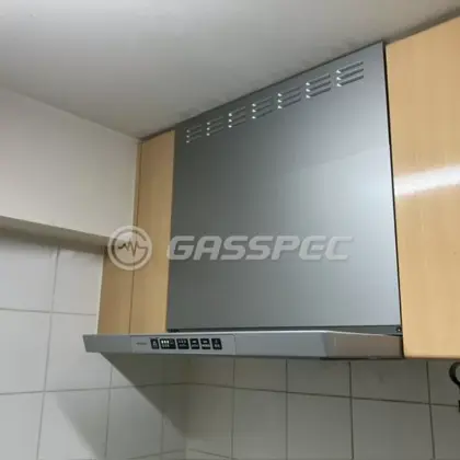 施工後のレンジフード（リンナイ LGR-3R-AP602SV）