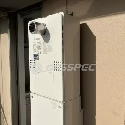 施工後の暖房熱源機（ノーリツ GTH-2454SAW3H-T BL）