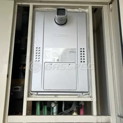 施工後の暖房熱源機（ノーリツ GTH-C2470AW3H-T BL）