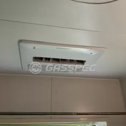 施工後の浴室乾燥機（ノーリツ BDV-4106AUKNC-BL）