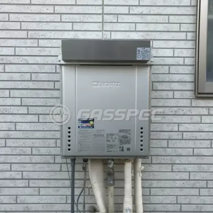 施工後の給湯器（ノーリツ GT-C2072SAW-1 BL）