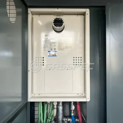 施工後の暖房熱源機（ノーリツ GTH-2454SAW3H-T BL）