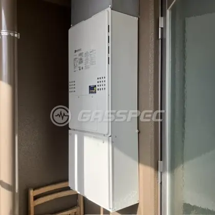 施工後の暖房熱源機（ノーリツ GTH-2454SAW3H-H BL）