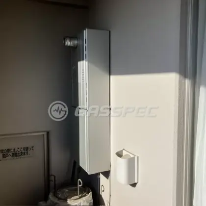 施工後の暖房熱源機（ノーリツ GTH-C2471SAW3H-T BL）