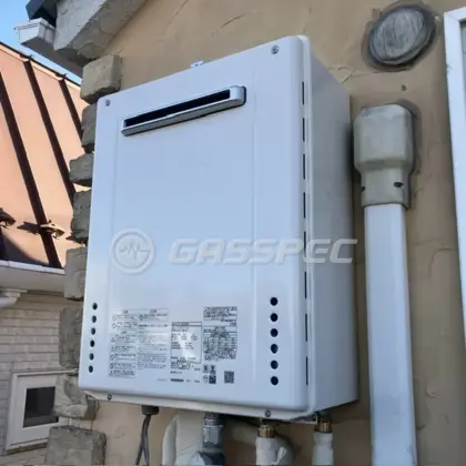 施工後の給湯器（ノーリツ GT-2070SAW-1 BL）