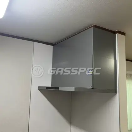 施工後のレンジフード（ノーリツ NFG9S25MSV）