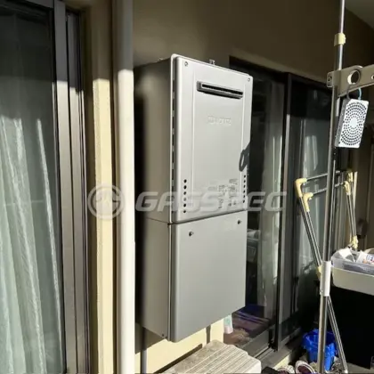 施工後の給湯器（ノーリツ GT-C2072AW-1 BL）