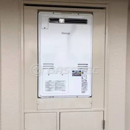 施工後の暖房熱源機（リンナイ RUFH-A2400AW2-3(A)）