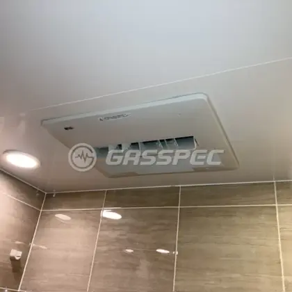 施工後の浴室乾燥機（ノーリツ BDV-4106AUKNC-J3-BL）