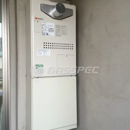 施工後の暖房熱源機（ノーリツ GTH-2444AWX3H-T-1 BL）