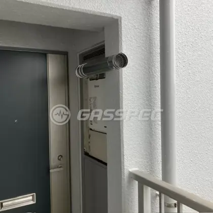 施工後の給湯器（リンナイ RUX-A1616T-L(A)-E）