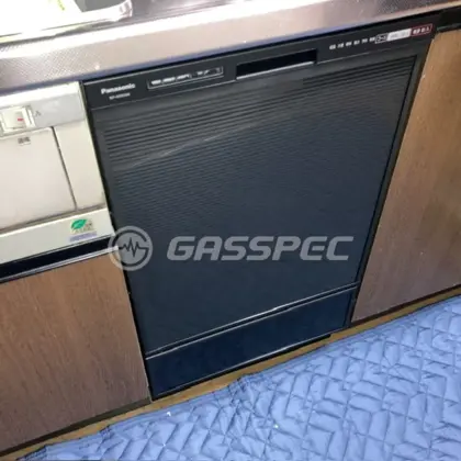 施工後のビルトイン食洗機（パナソニック NP-45RD9K）