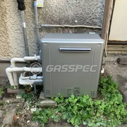 施工後の給湯器（ノーリツ GT-C2472SAR-1 BL）