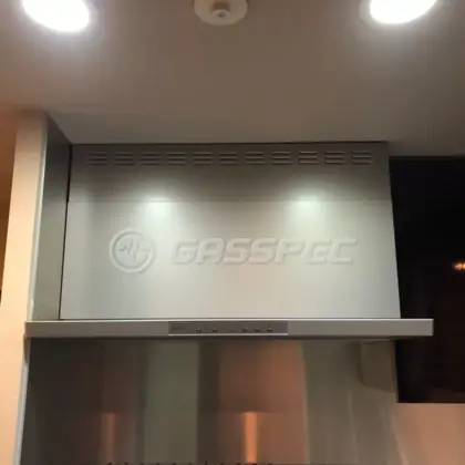 施工後のレンジフード（リンナイ XGR-REC-AP904SV）