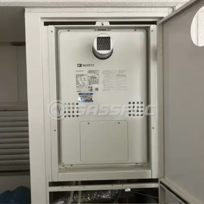 施工後の暖房熱源機（ノーリツ GTH-CP2460AW3H-T-1 BL）