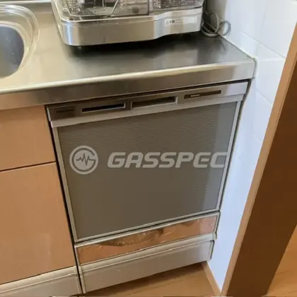 施工後のビルトイン食洗機（パナソニック NP-45MS9S）