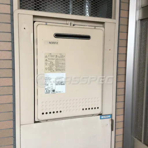 交換前の給湯器（ノーリツ GT-2428SAWX）