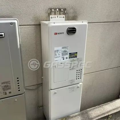 施工後の暖房熱源機（ノーリツ GH-1210W6H BL）