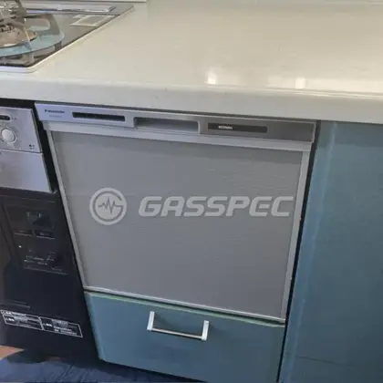 施工後のビルトイン食洗機（パナソニック NP-45MS9S）