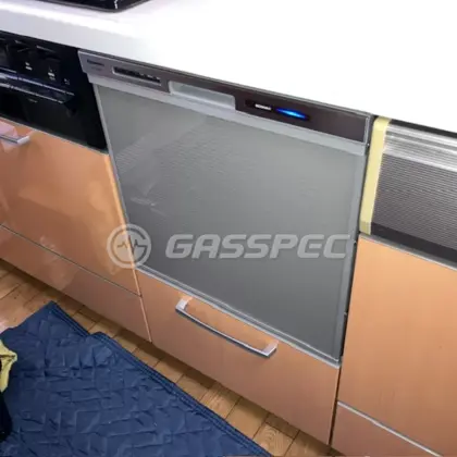 施工後のビルトイン食洗機（パナソニック NP-45MS9S）