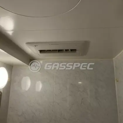 施工後の浴室乾燥機（ノーリツ BDV-4106AUKNC-J3-BL）