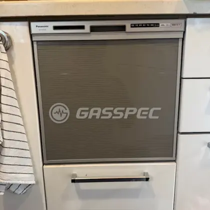 施工後のビルトイン食洗機（パナソニック NP-45RS9S）