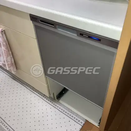 施工後のビルトイン食洗機（パナソニック NP-45MS9S）