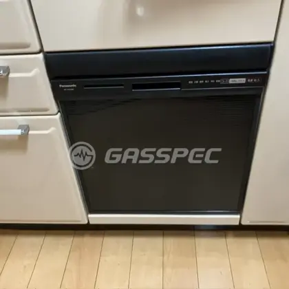 施工後のビルトイン食洗機（パナソニック NP-45RS9K）