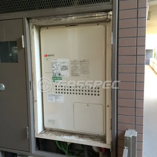 交換後の暖房熱源機（ノーリツ GTH-2444AWX3H-H-1 BL）