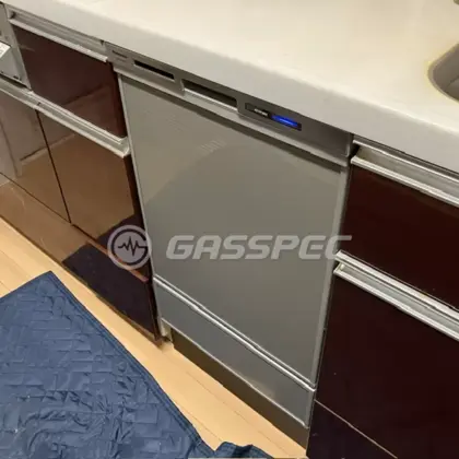 施工後のビルトイン食洗機（パナソニック NP-45MD9S）