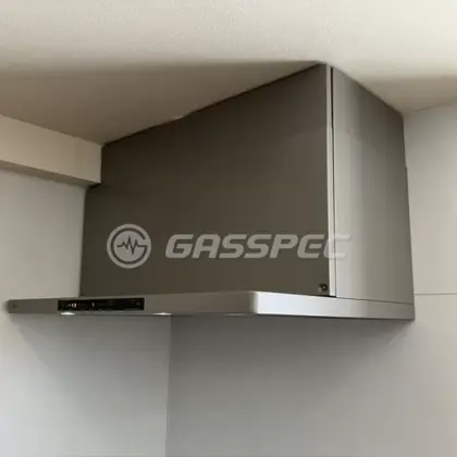 施工後のレンジフード（ノーリツ NFG9S25MSV）