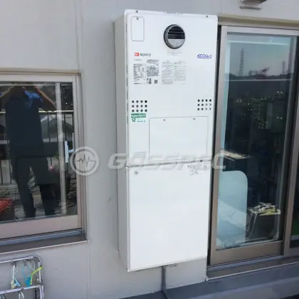 施工後の暖房熱源機（ノーリツ GTH-C2450AW3H BL）