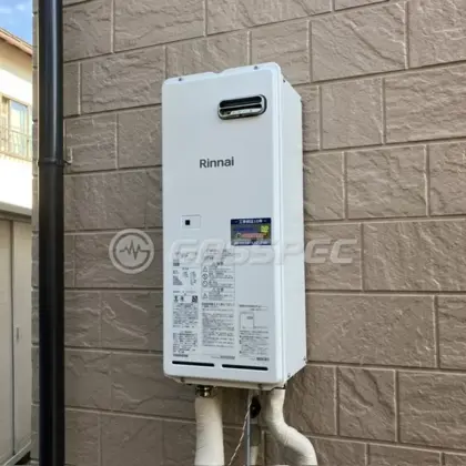 施工後の暖房熱源機（リンナイ RH-62W）