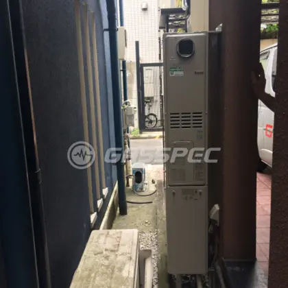 施工後の暖房熱源機（リンナイ RUFH-SE2403SAW2-3(A)）