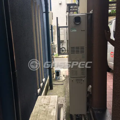 交換後の暖房熱源機（リンナイ RUFH-SE2403SAW2-3(A)）
