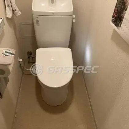 施工後の便座（TOTO TCF4734#NW1）