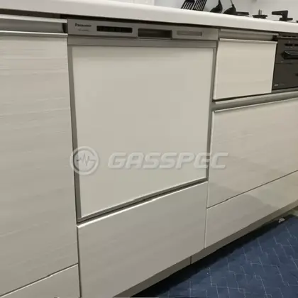 施工後のビルトイン食洗機（パナソニック NP-45MS9S）