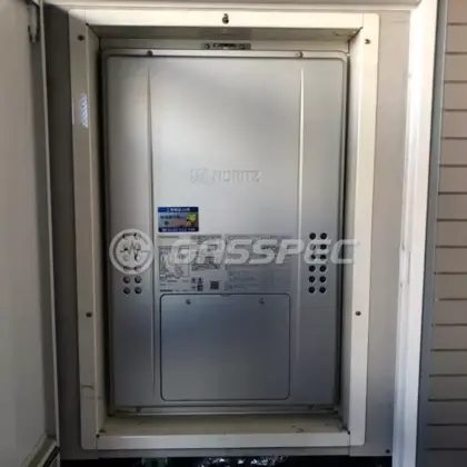施工後の暖房熱源機（ノーリツ GTH-C2470AW3H-H BL）