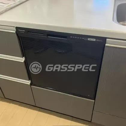 施工後のビルトイン食洗機（パナソニック NP-45RS9K）