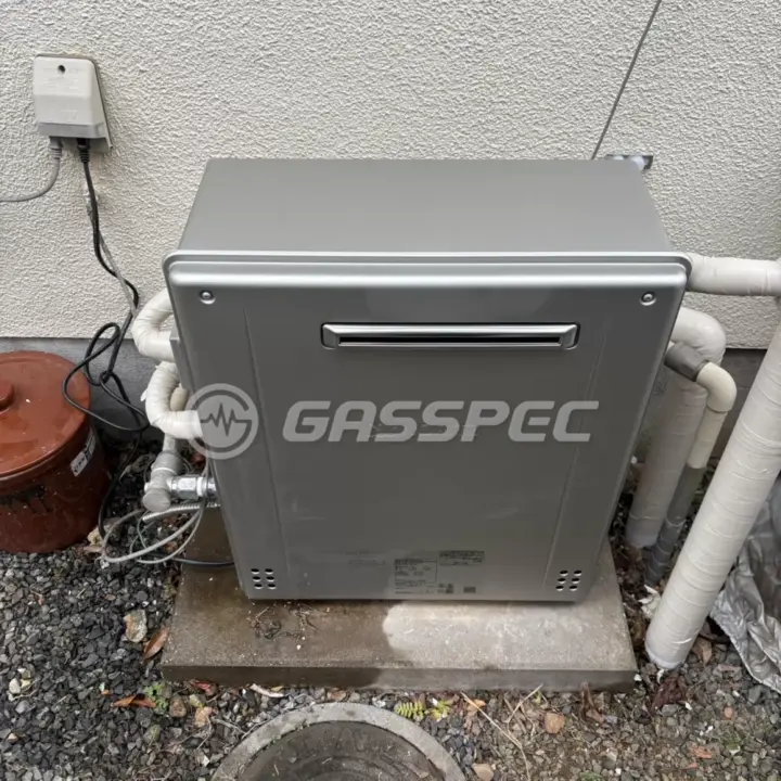 交換後の給湯器（ノーリツ GRQ-C2062SAX-2 BL(アウトレット品)）