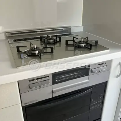 施工後のビルトインガスコンロ（ノーリツ N3WV6RWAP2SIC）