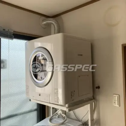 施工後の乾太くん（リンナイ RDT-54S(A)-SV）