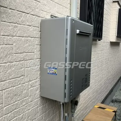 施工後の給湯器（ノーリツ GT-C2472SAW-1 BL）