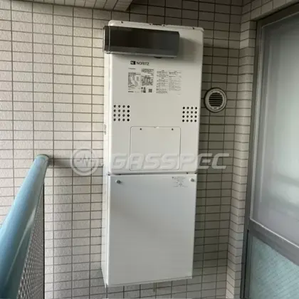 施工後の暖房熱源機（ノーリツ GTH-2454AW6H BL）