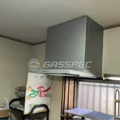施工後のレンジフード（パナソニック FY-6HZC5-S）