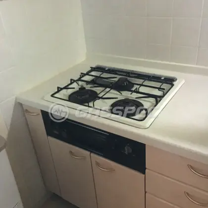 施工前のビルトインガスコンロ（DG3050N）
