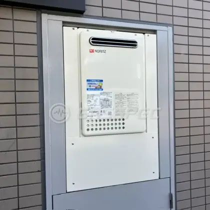 施工後の給湯器（ノーリツ GQ-2439WS-1）