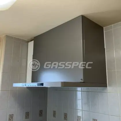 施工後のレンジフード（ノーリツ NFG7S25MSV）