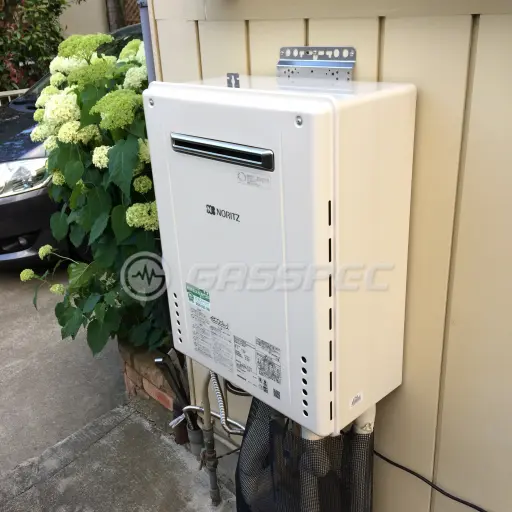 交換後の給湯器（ノーリツ GT-C246AWX BL）